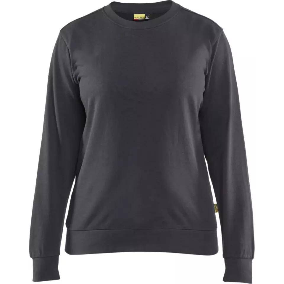 Blåkläder 340511589600, Ladies Sweatshirt, Medium Grey, image 1, gallery thumbnail
