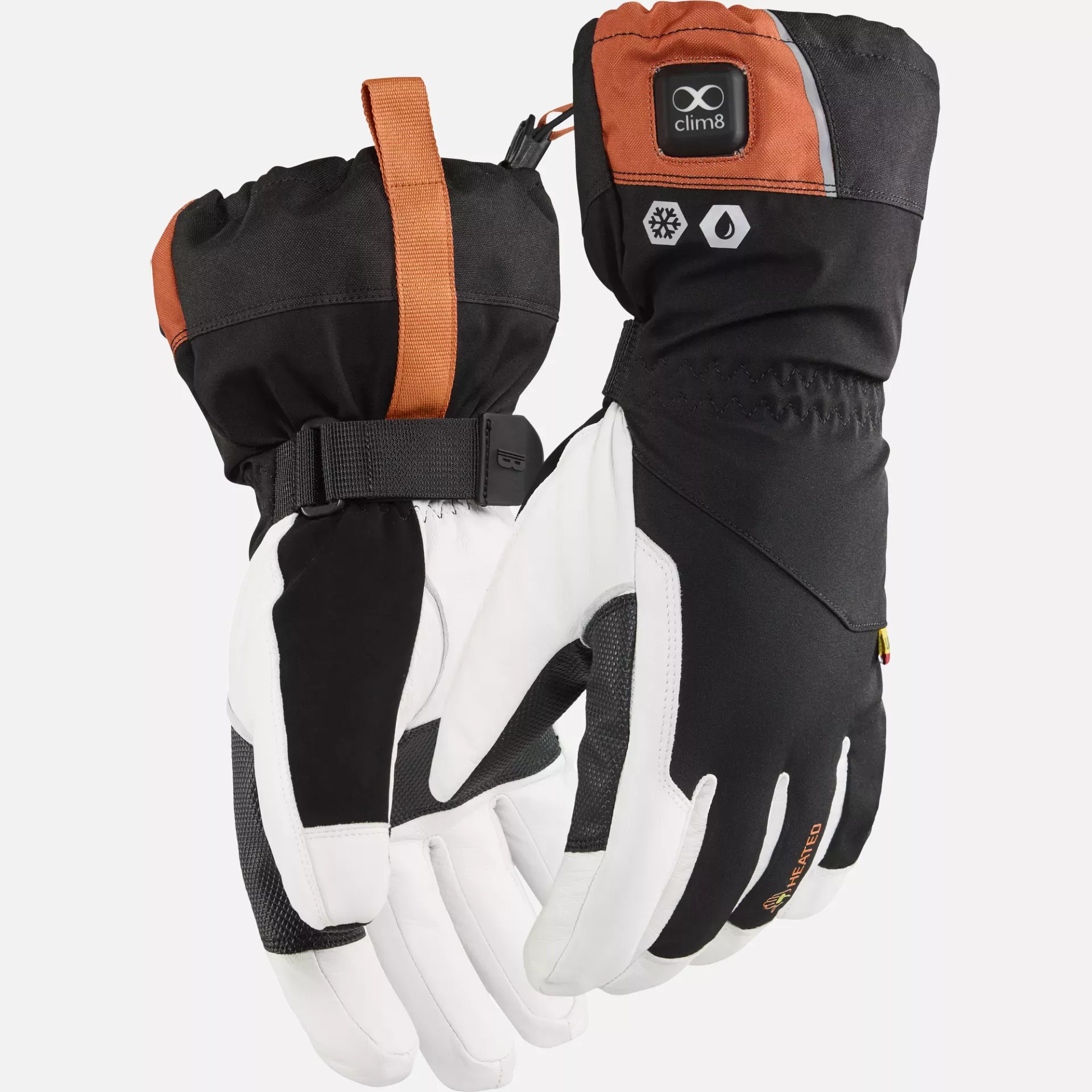 Blaklader 281614179910, Supreme Heated Glove Warm, Black/White, image 7