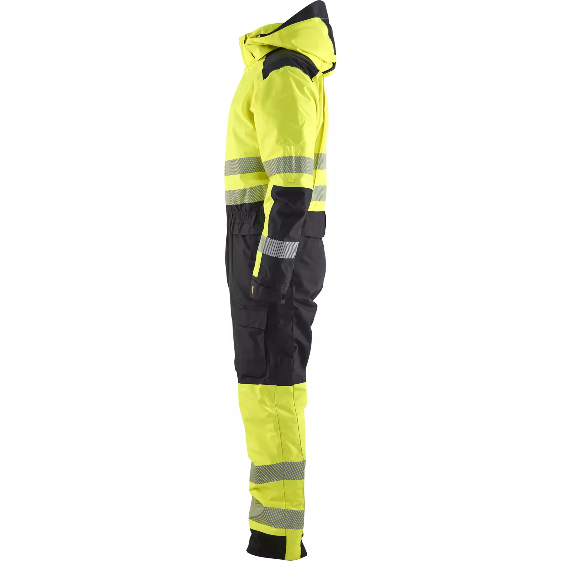 Blaklader 672519773399, High Vis Winter Coverall, Yellow/Black, image 3