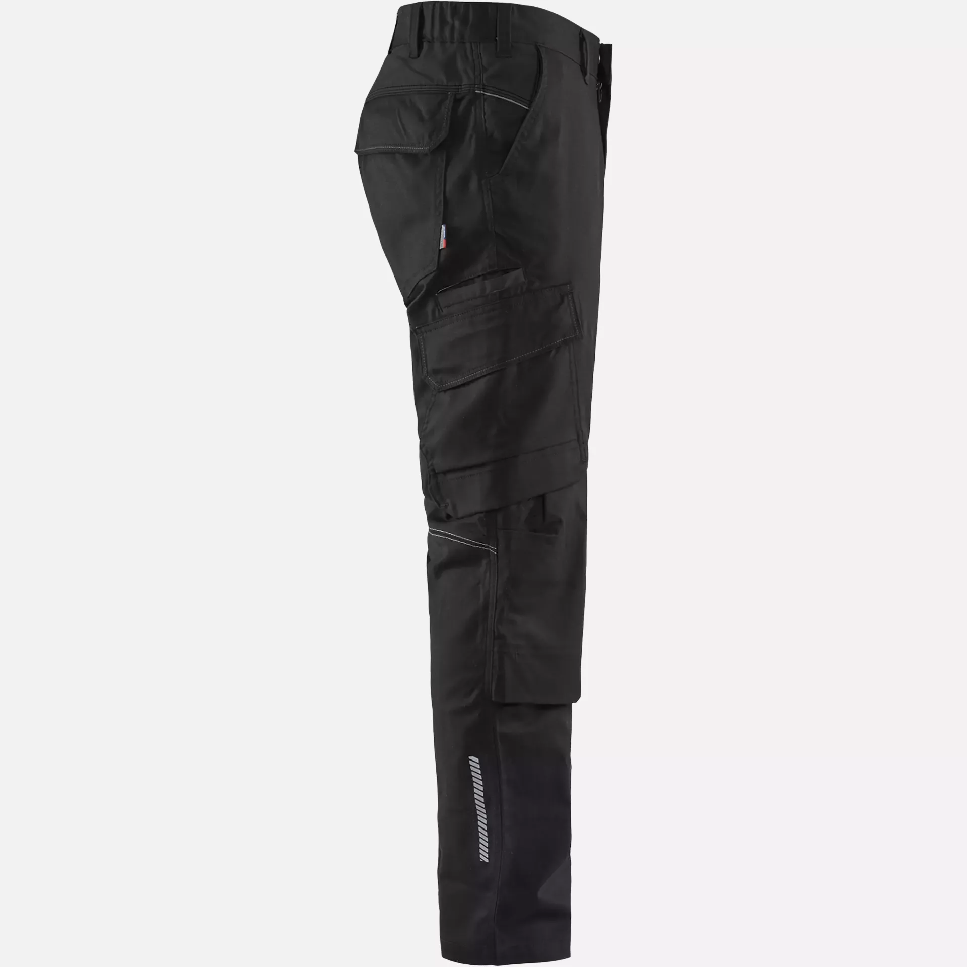 Blaklader 144818329900, Industrie Stretch Arbeitshose mit Kniepolstertaschen, Schwarz, image 2