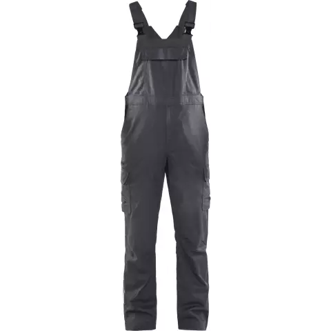 Blaklader Industry Bib and Brace, Medium Grey/Black