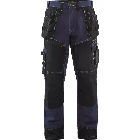 Blaklader Craftsman Work Trousers, Navy/Black