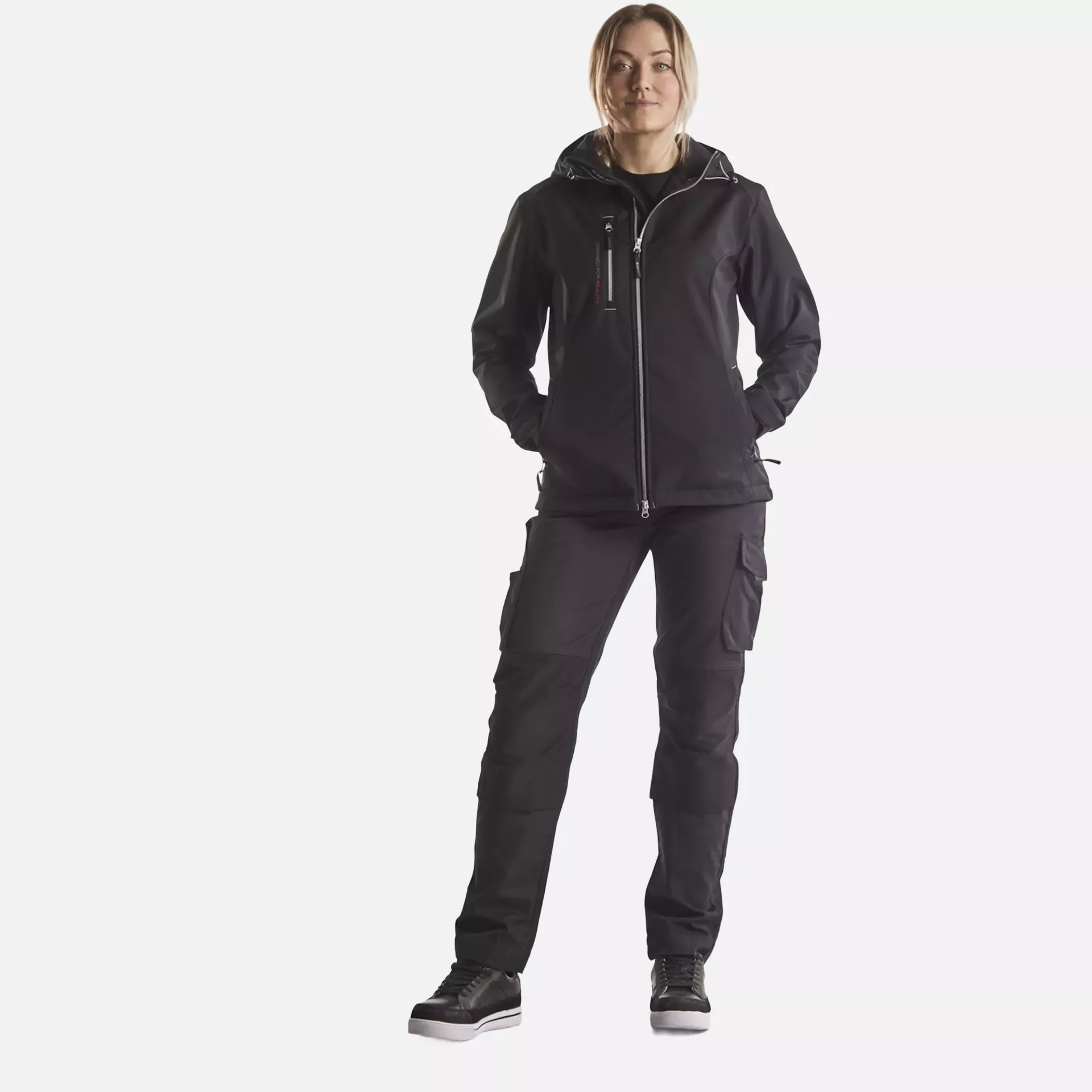 Blaklader 719513309998, Ladies Stretch Work Trousers, Black/Dark Grey, image 5