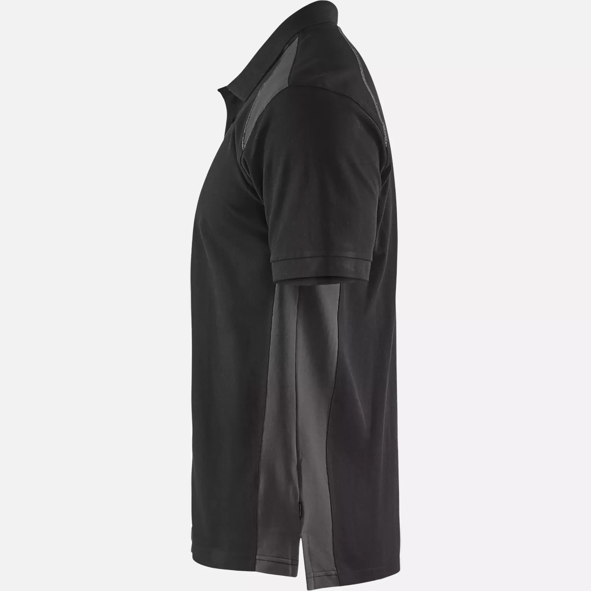 Blaklader 332410509998, Polo Shirt, Black/Dark Grey, image 3