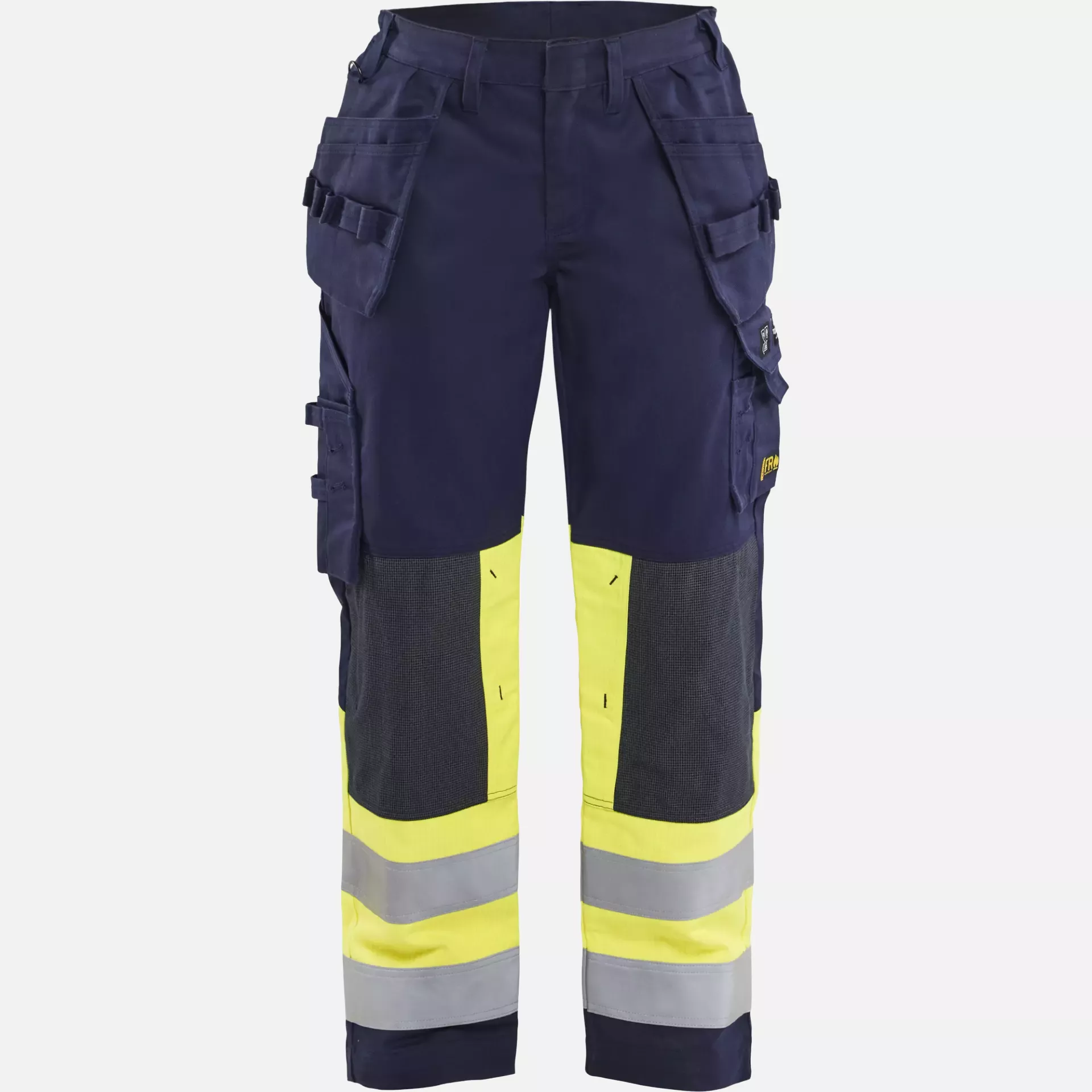 Blaklader 708115148933, Multinorm Damen Arbeitshose, Marineblau/ Gelb, image 1