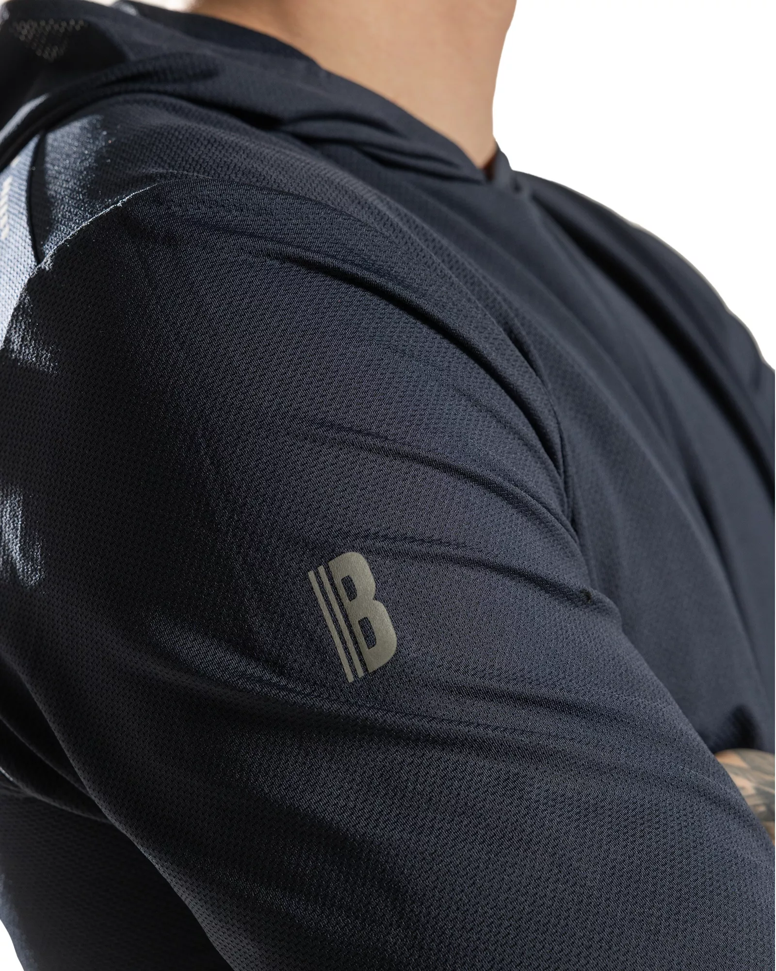 Blaklader 341711268600, Functional Hoodie with UV Protection, Dark Navy Blue, image 7