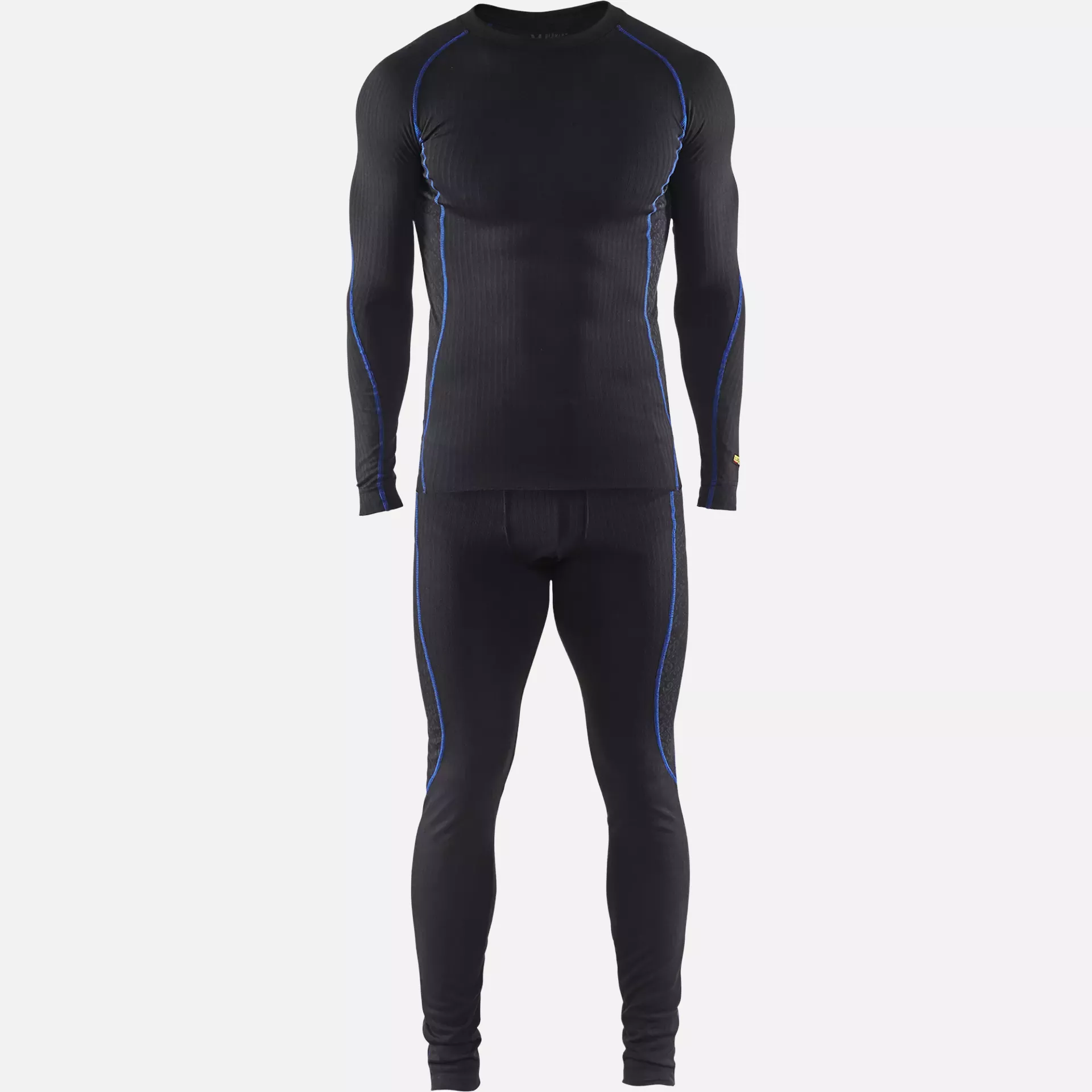 Blaklader 681017079985, LIGHT Underwear Set, Black/Cornflower Blue, image 7