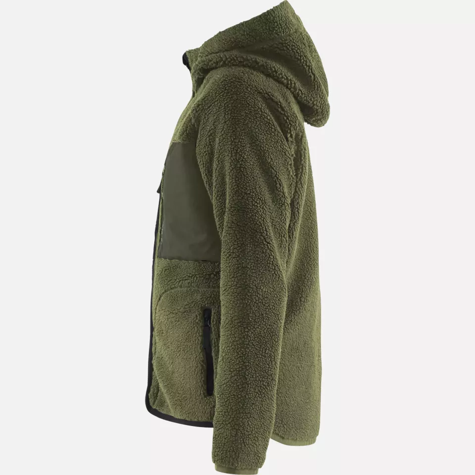 Blaklader 472729554109, Women's Pile Jacket, Autumn Green, image 2, gallery thumbnail