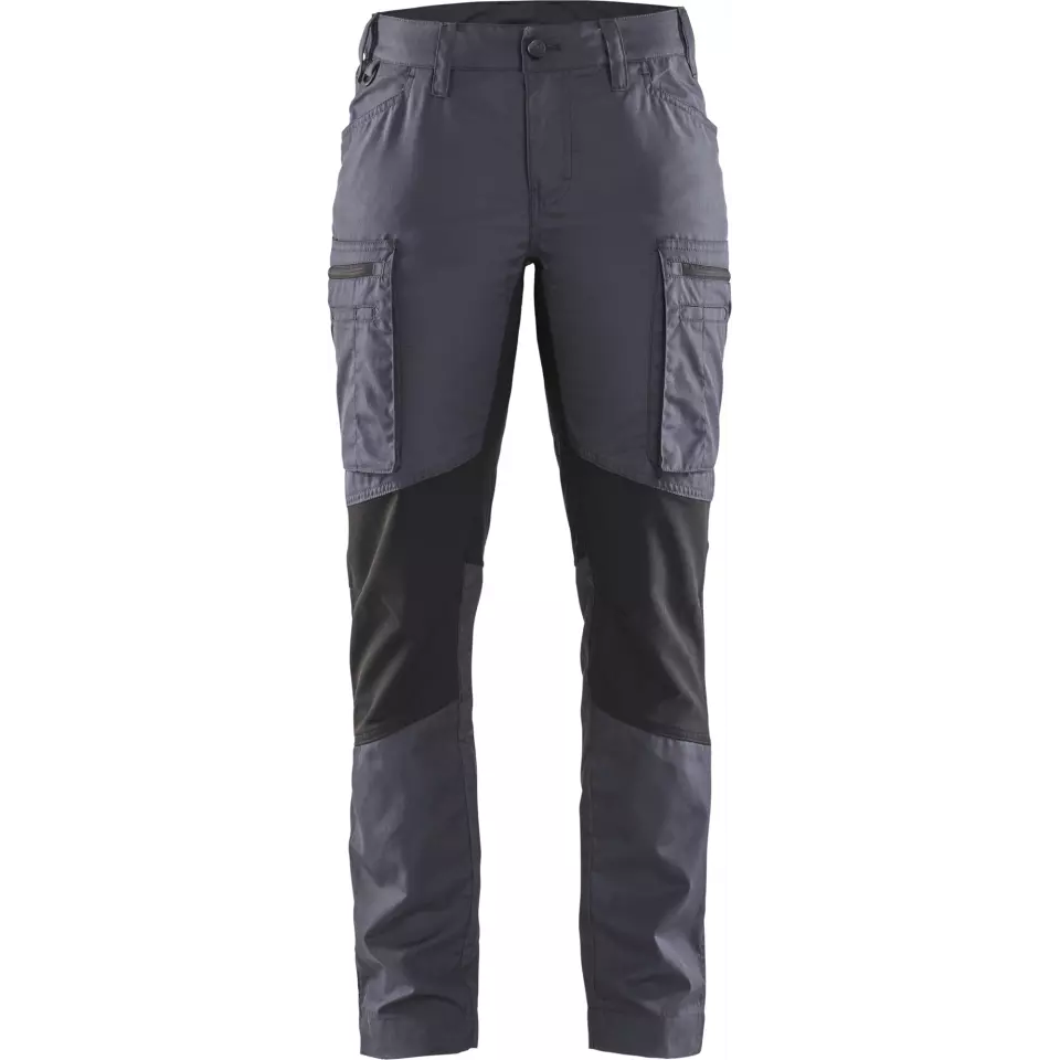 Blåkläder 715918459499, Damen Stretch Arbeitshose, Grau/Schwarz, image 1, gallery thumbnail