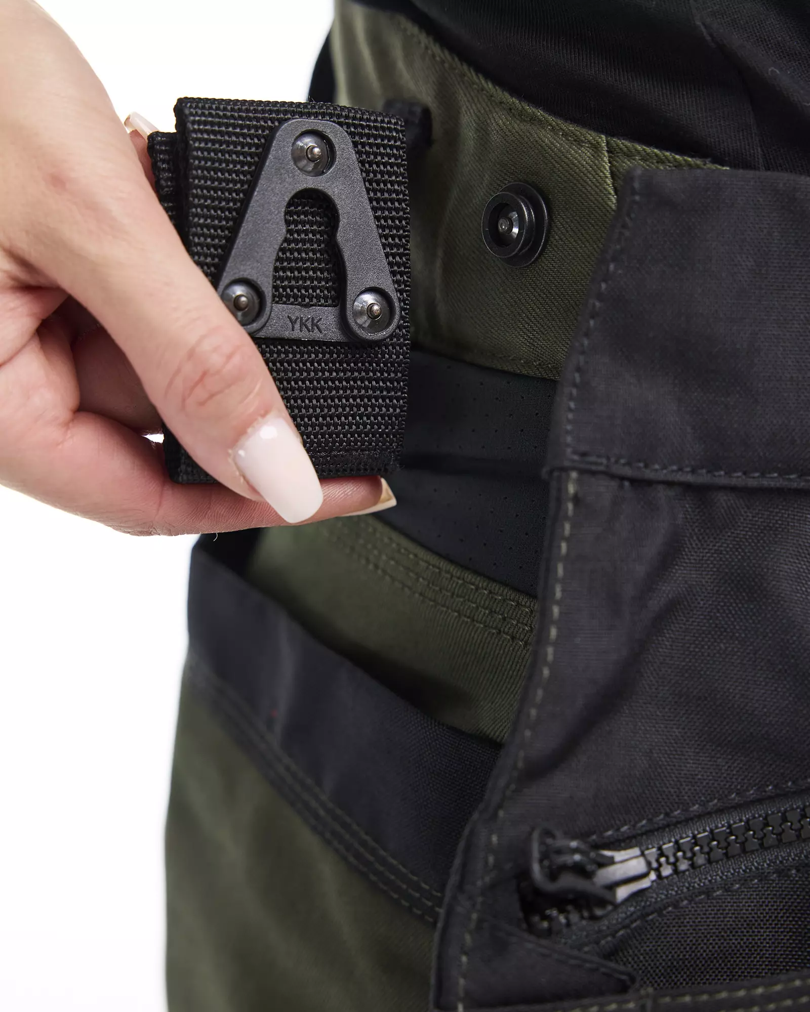 Blaklader 717011494298, STRIKER Ladies Stretch Craftsman Work Trousers, Forest Green/Black, image 11