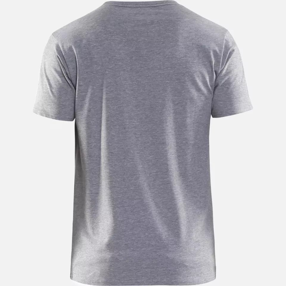 Blaklader 353310599000, Slim Fit T-Shirt, Grey Melange, image 4, gallery thumbnail