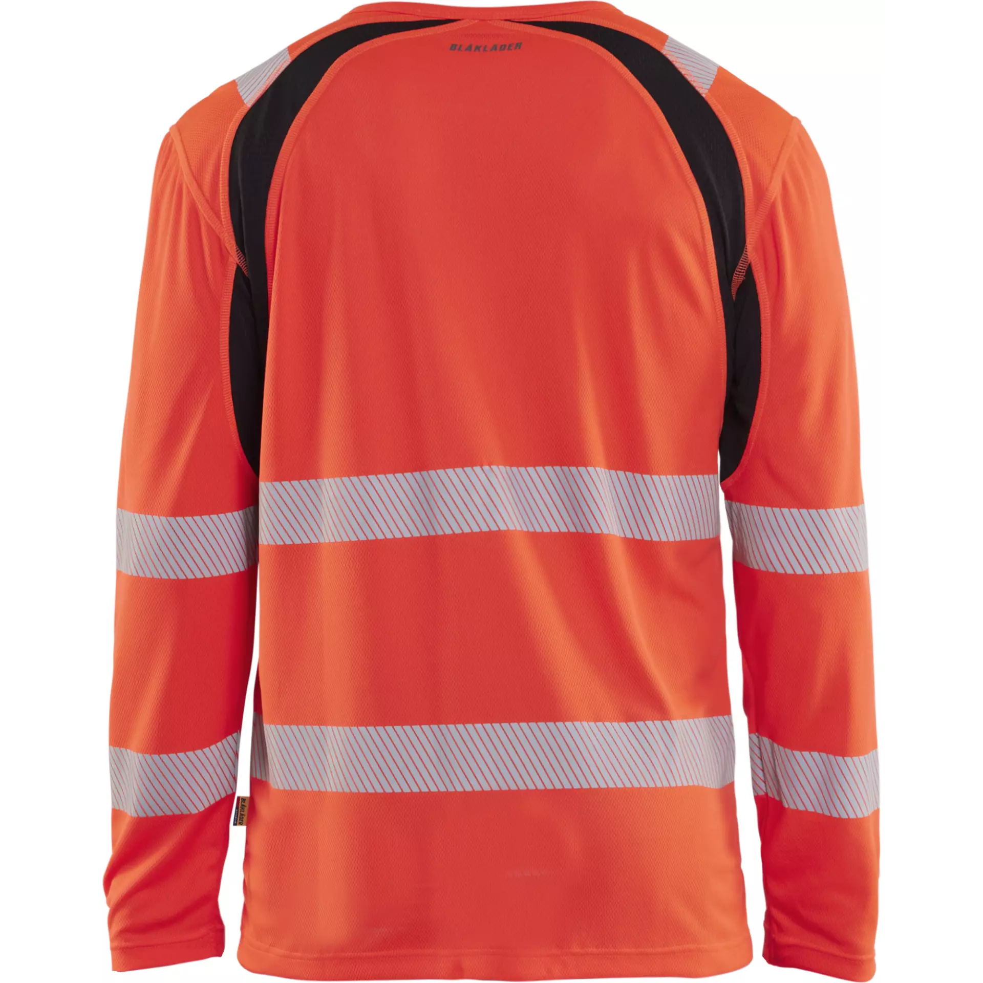 Blaklader 359910135599, High Vis UV Protection Long Sleeve Shirt, Red/Black, image 4