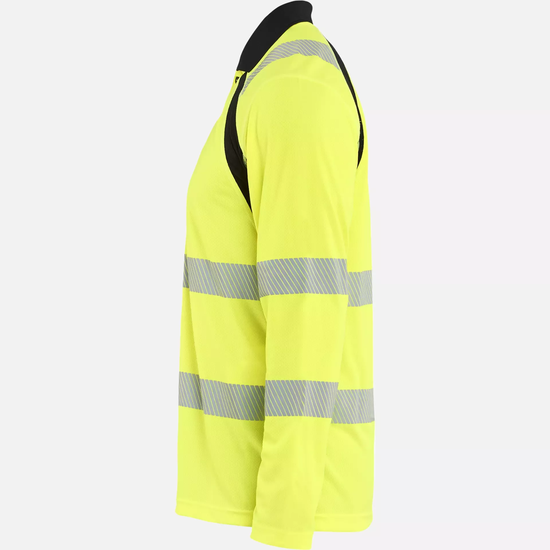 Blaklader 359810133399, High Vis UV Protection Long Sleeve Polo Shirt, Yellow/Black, image 3