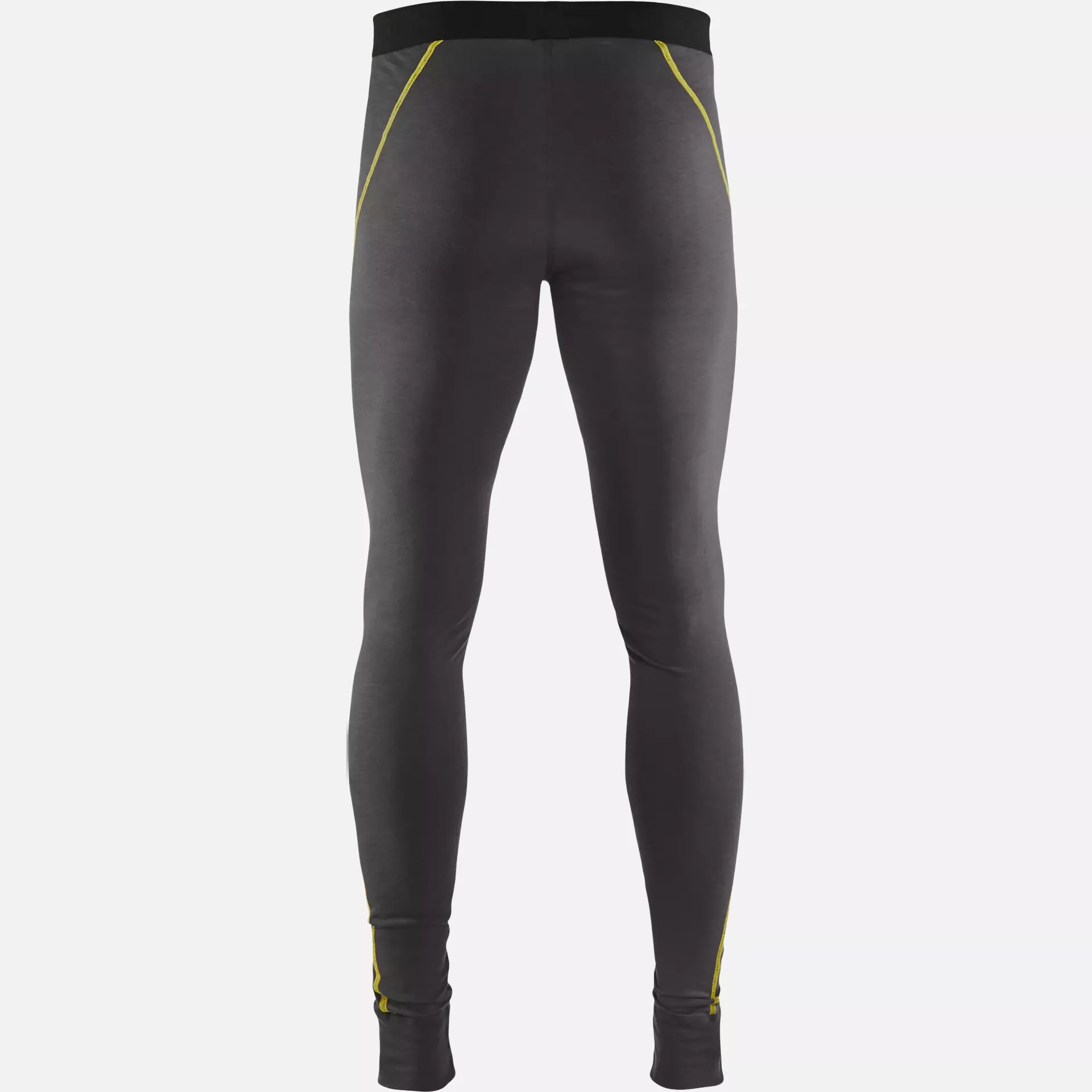 Blaklader 184417349835, XLIGHT Merinowolle Unterhose, Dunkelgrau/Gelb, image 4