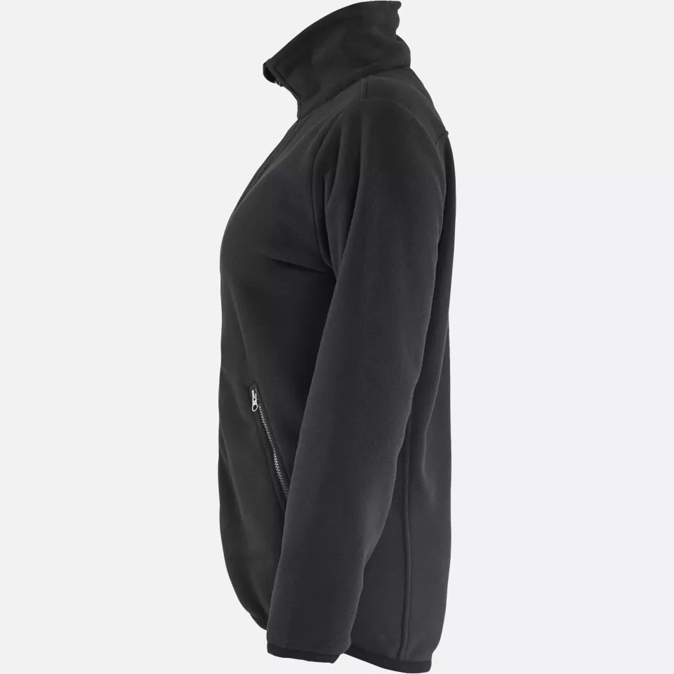 Blaklader 474425109900, Women's Fleece Jacket, Black, image 3, gallery thumbnail