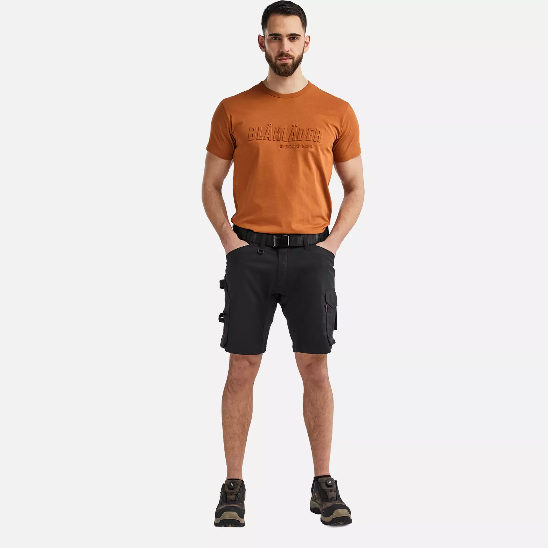 Blaklader 175318329900, Stretch Craftsman Shorts, Black, image 5