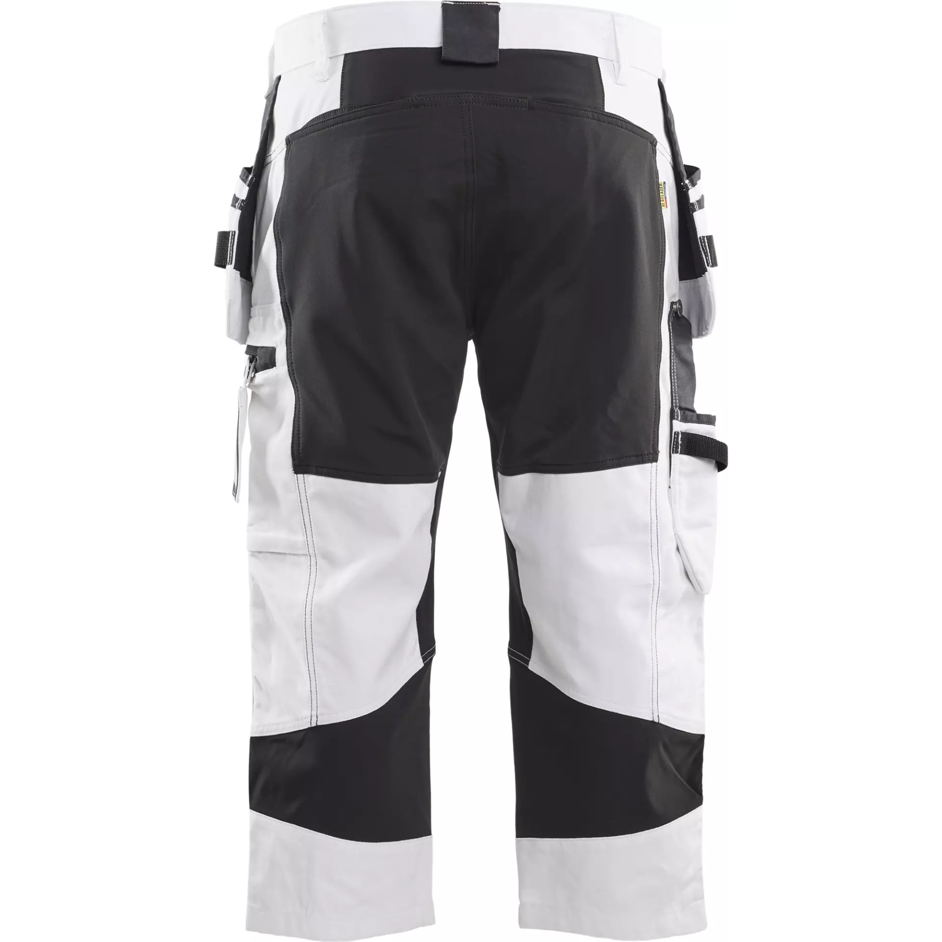 Blåkläder 191213101099, Painter Pirate Stretch Shorts, White/Black, image 4