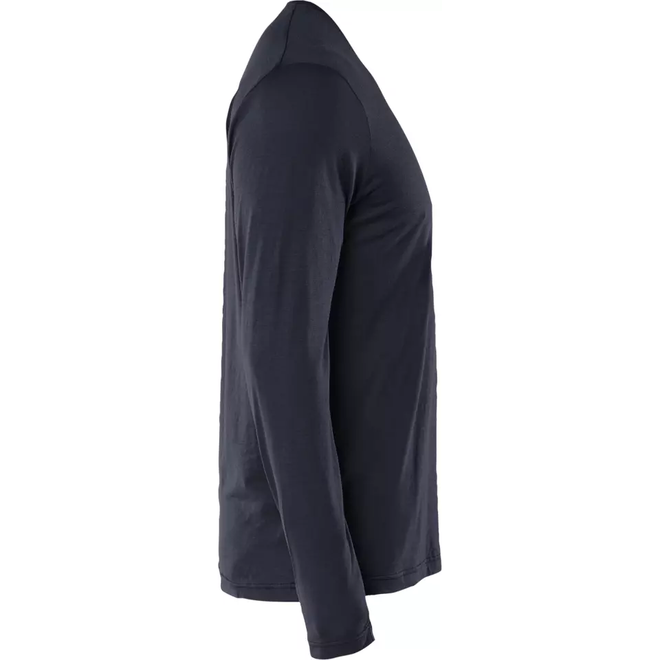 Blåkläder 353817438600, Merinowolle Langarmshirt, Dunkel Marineblau, image 2, gallery thumbnail