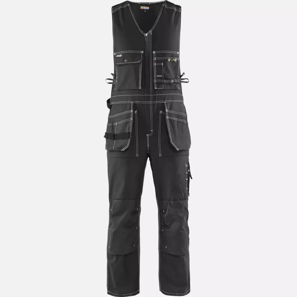 Blaklader 265013709900, Sleeveless Overall, Black, image 1, gallery thumbnail