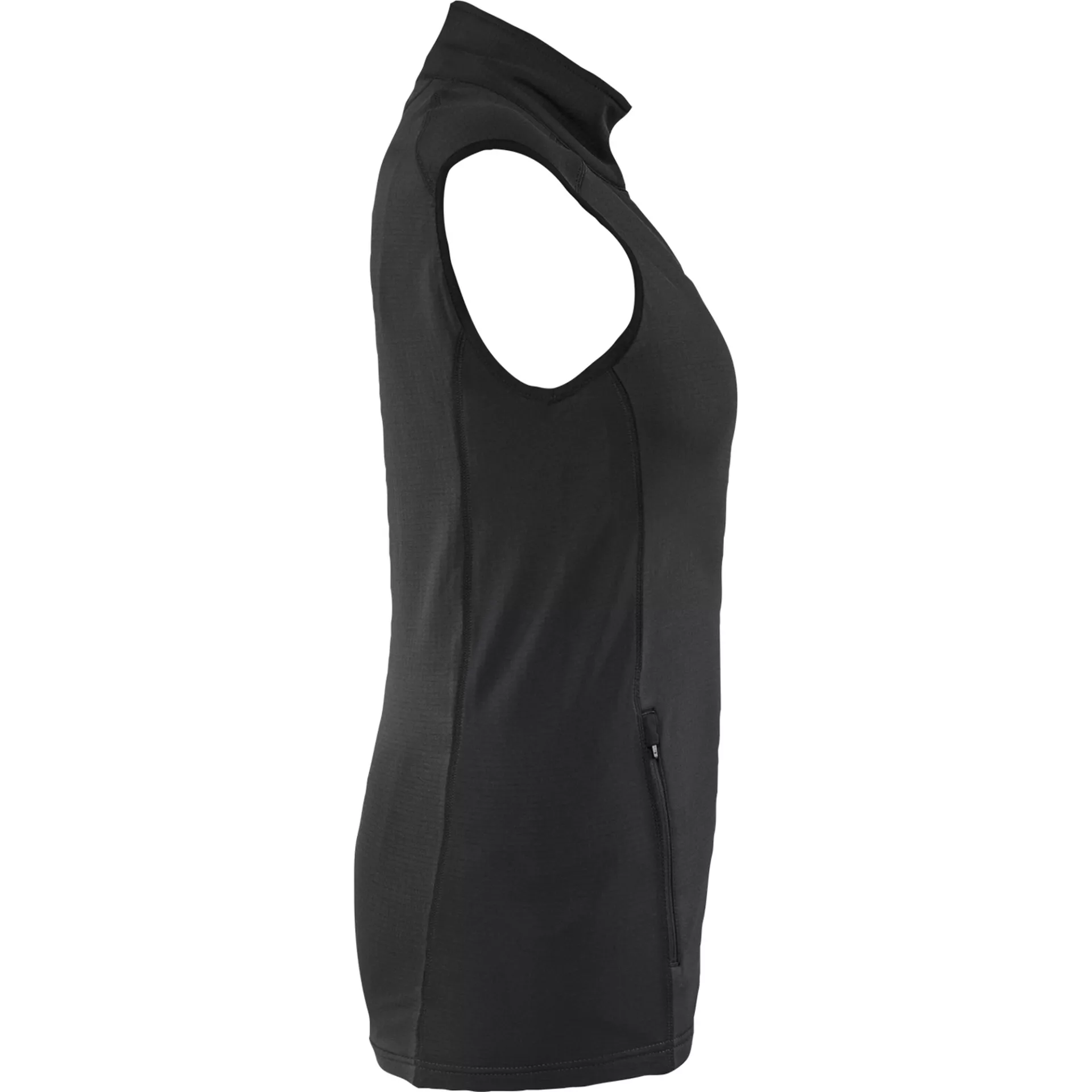 Blaklader 474625399900, STRIKER Ladies Fleece Vest, Black, image 2