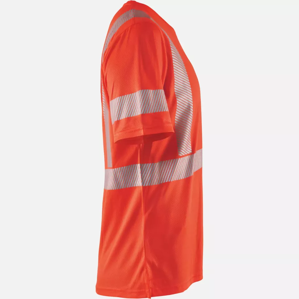 Blaklader 333610135500, High Vis Damen UV Schutz T-Shirt, Rot, image 2, gallery thumbnail