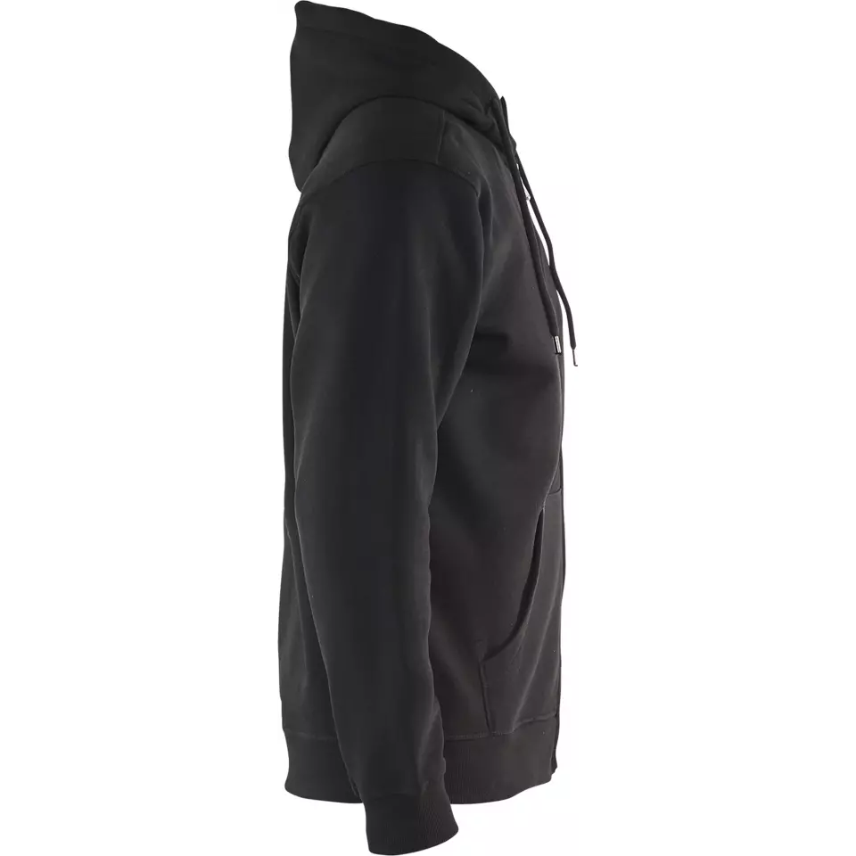 Blåkläder 336610489900, Sweatshirt mit Kapuze und Reißverschluss, Schwarz, image 2, gallery thumbnail