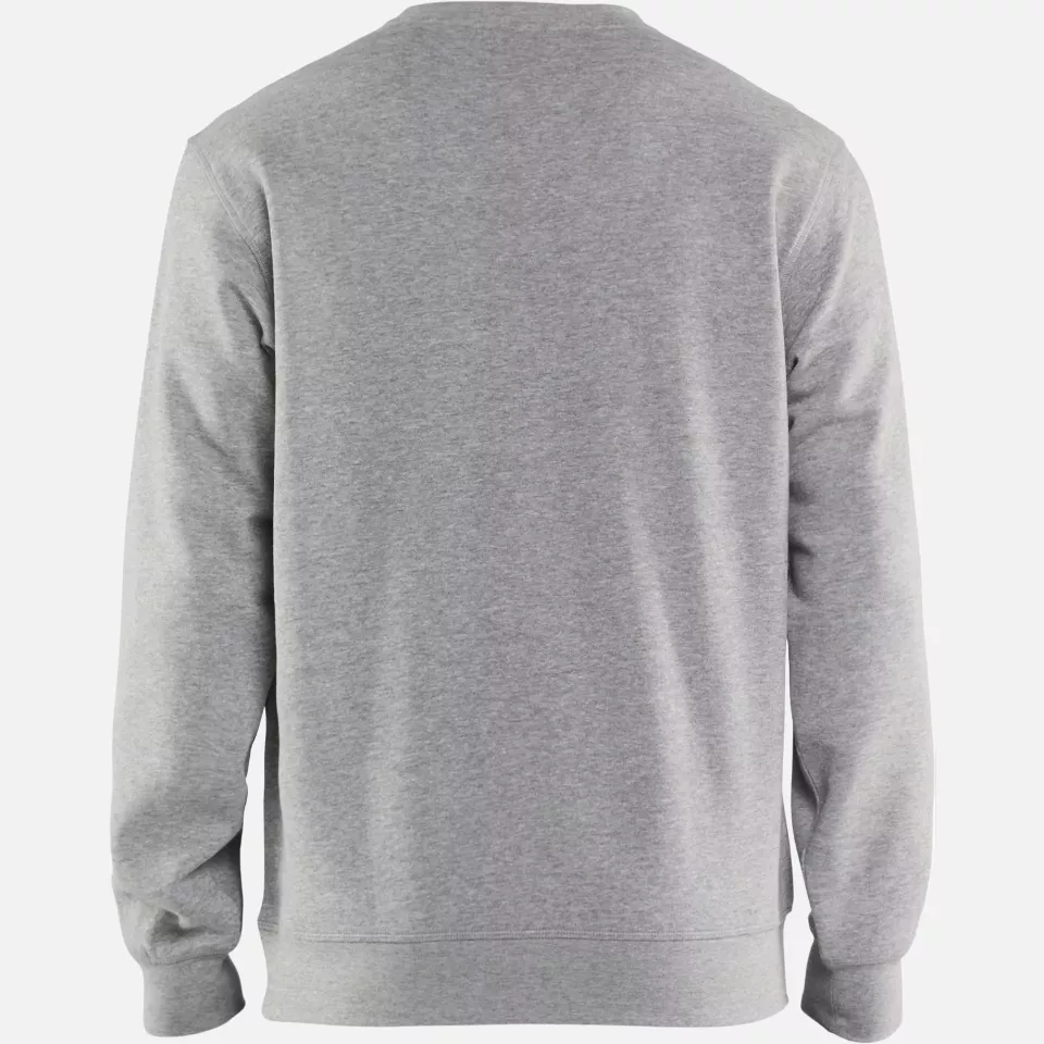 Blaklader 336411579000, Sweatshirt, Grey Melange, image 4, gallery thumbnail