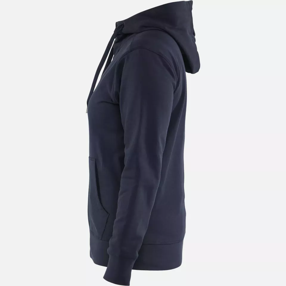 Blaklader 339511588600, Women's Zip Hoodie, Dark Navy Blue, image 3, gallery thumbnail