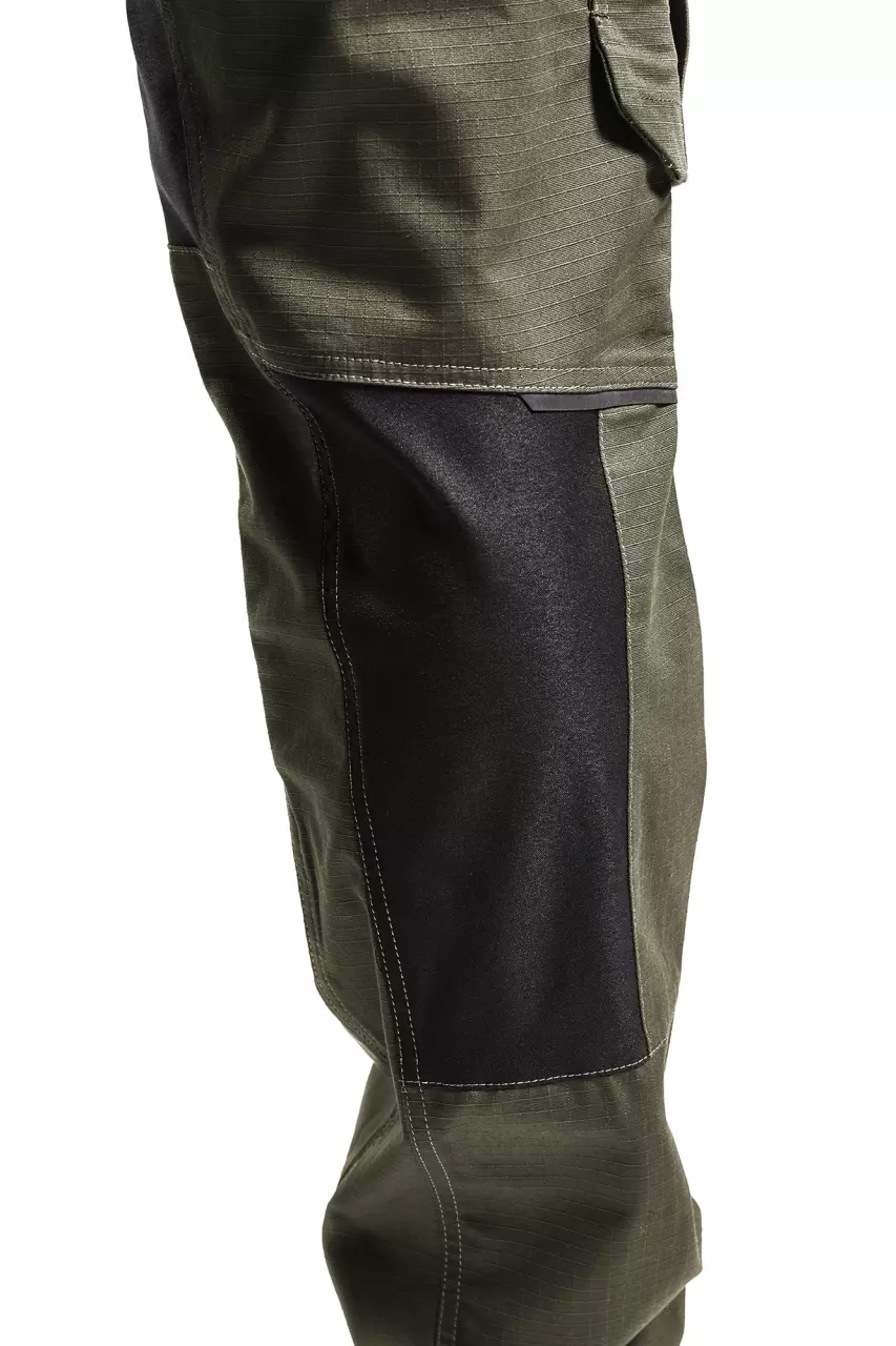 Blåkläder 149513304599, Stretch Arbeitshose, Dunkel Olivgrün/Schwarz, image 6, gallery thumbnail
