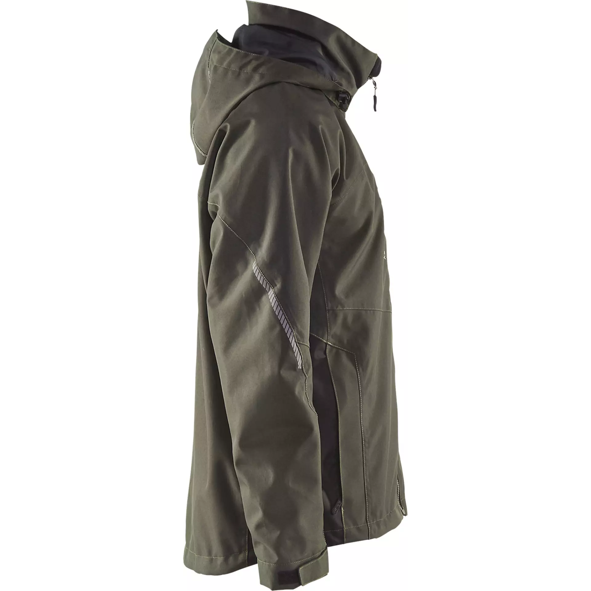 Blaklader 489019774599, Lined Lightweight Winter Jacket, Dark Olive Green/Black, image 2