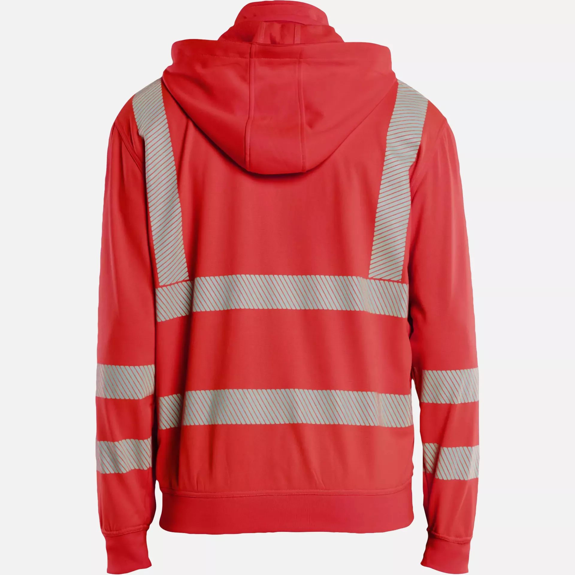 Blaklader 357325385500, High Vis Sweatshirt mit abnehmbarer Kapuze, Rot, image 4