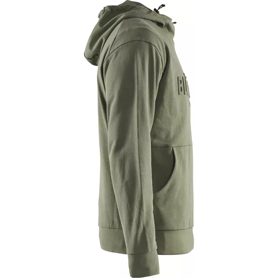 Blåkläder 353011584109, 3D Kapuzen Sweatshirt, Herbstgrün, image 2, gallery thumbnail