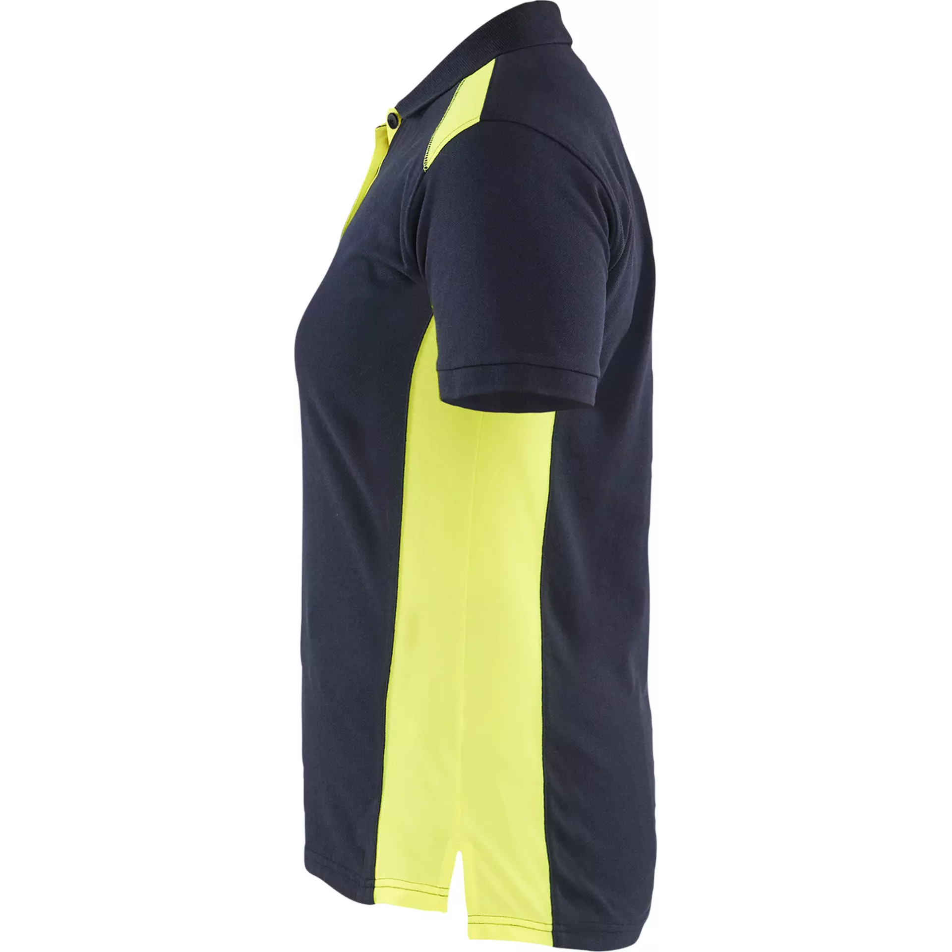 Blaklader 339010508633, Damen Polo Shirt, Dunkel Marineblau/Gelb, image 3