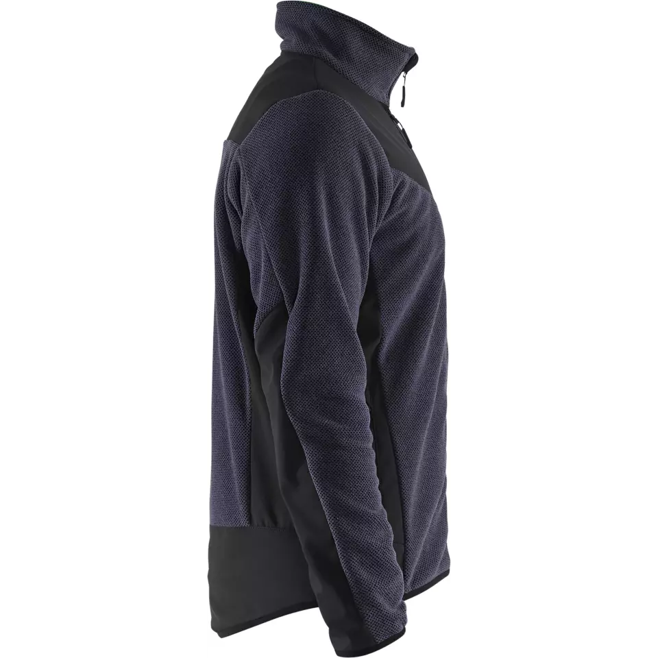 Blaklader 594225368699, Softshell Knitted Jacket, Dark Navy/Black, image 2, gallery thumbnail