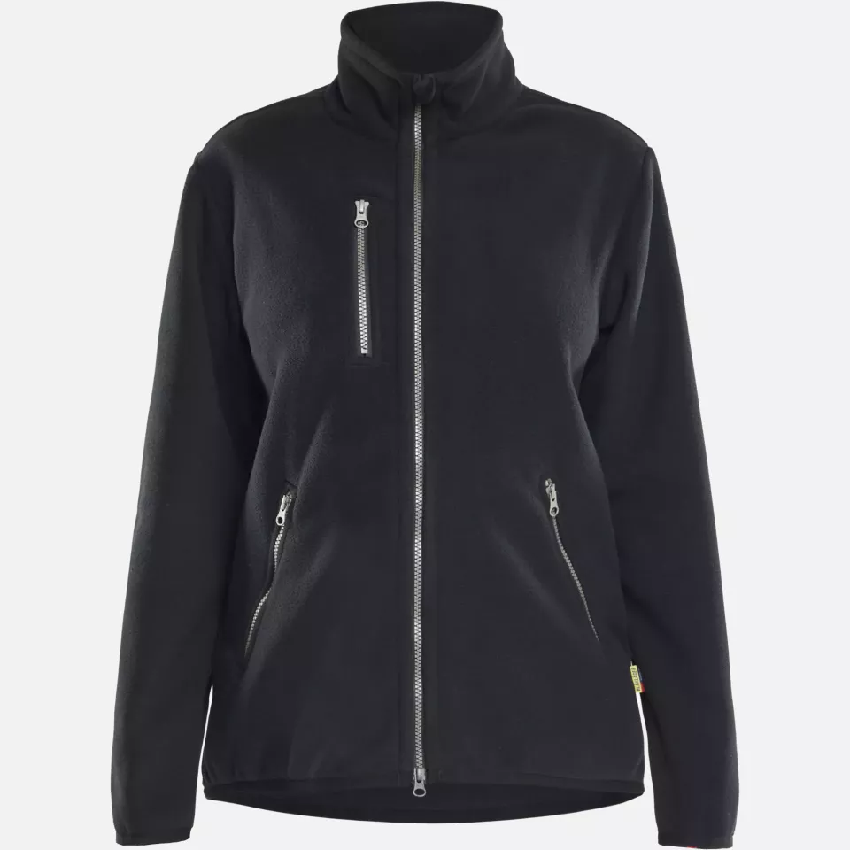 Blaklader 474425109900, Women's Fleece Jacket, Black, image 1, gallery thumbnail