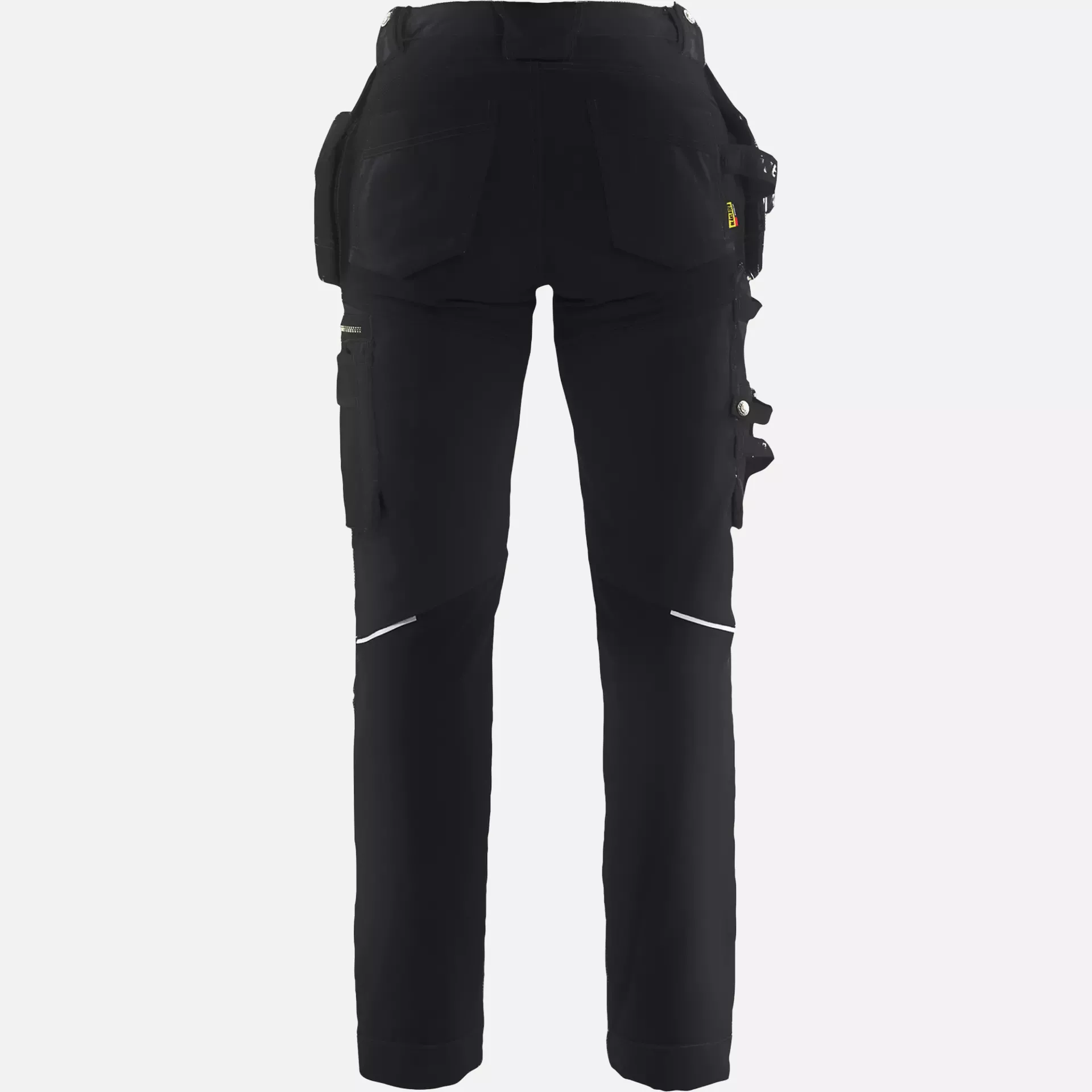 Blaklader 713013709999, Ladies Stretch Craftsman Work Trousers, Black, image 4