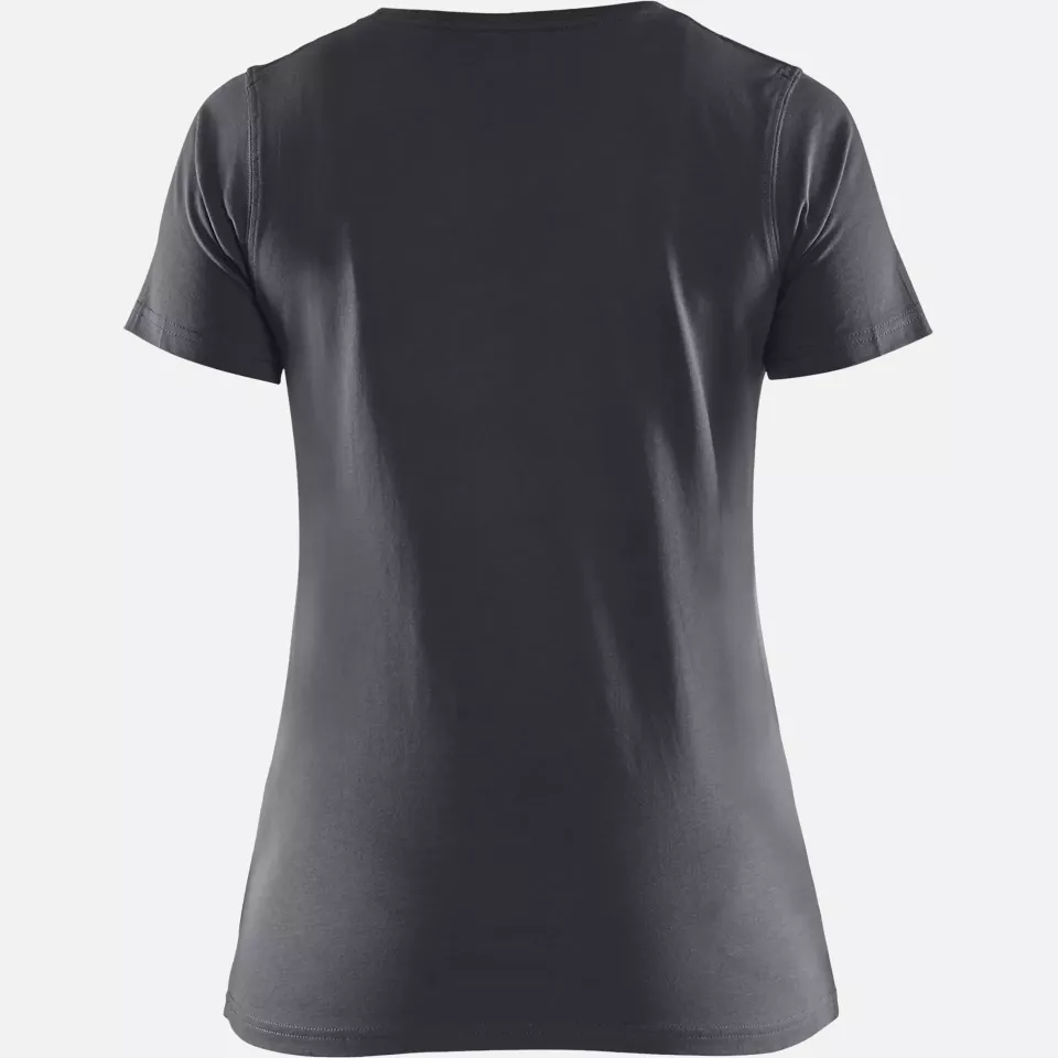 Blaklader 333410429600, Ladies T-Shirt, Medium Grey, image 4, gallery thumbnail