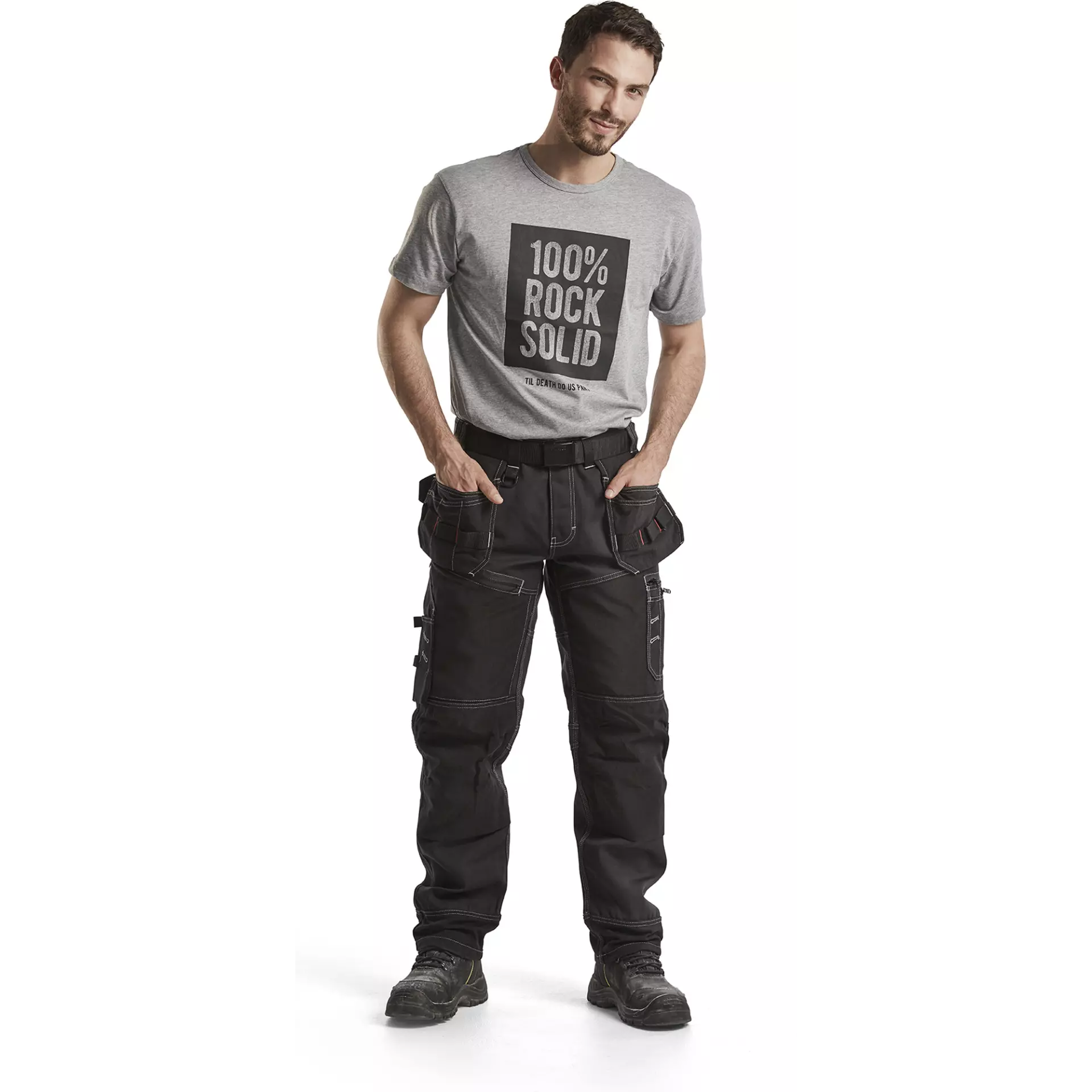 Blaklader 150013809900, Handwerker Arbeitshose, Schwarz, image 5