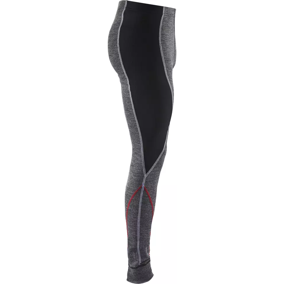 Blaklader 184517369699, XWARM Merino Wool Bottoms, Medium Grey/Black, image 2, gallery thumbnail