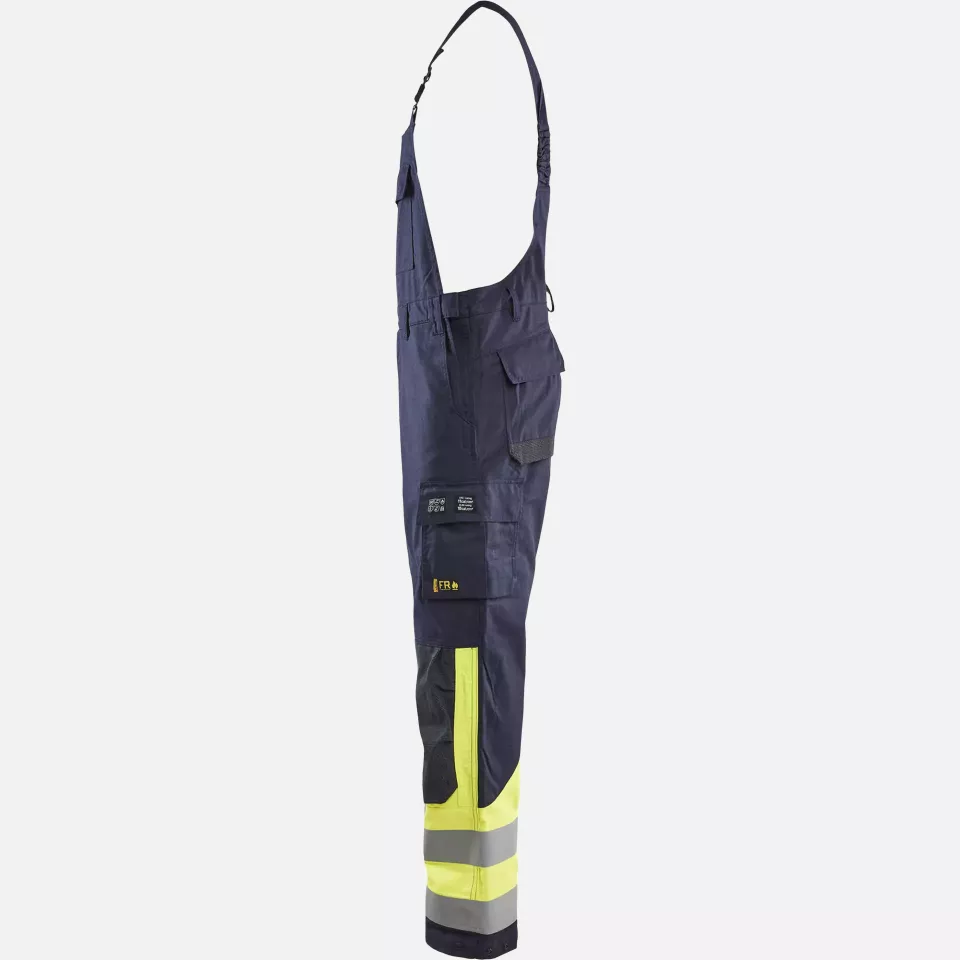 Blaklader 288815128933, Multi-Norm Bib and Brace, Navy/Yellow, image 4, gallery thumbnail