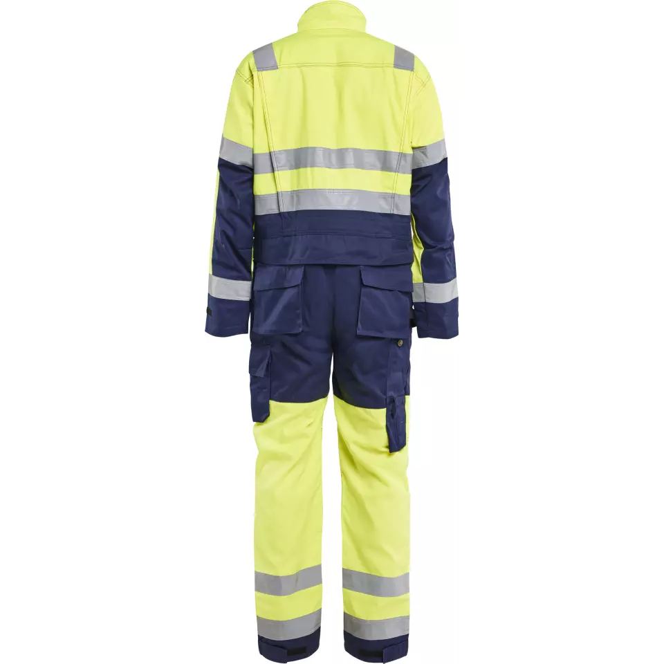 Blaklader 637318043389, Hi-Vis Coverall, Yellow/Navy, image 4, gallery thumbnail
