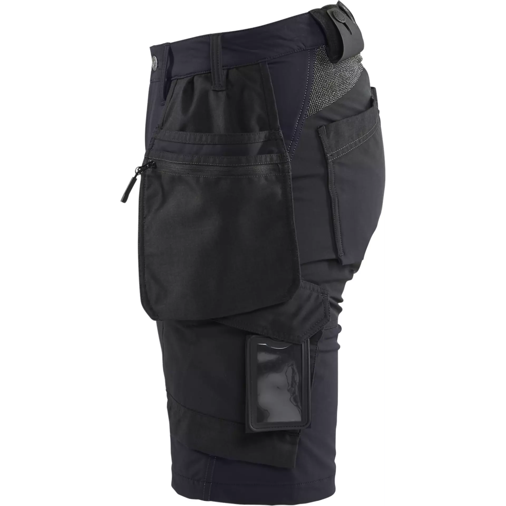 Blaklader 718316458699, Ladies 4-Way Stretch Craftsman Shorts, Dark Navy/Black, image 3