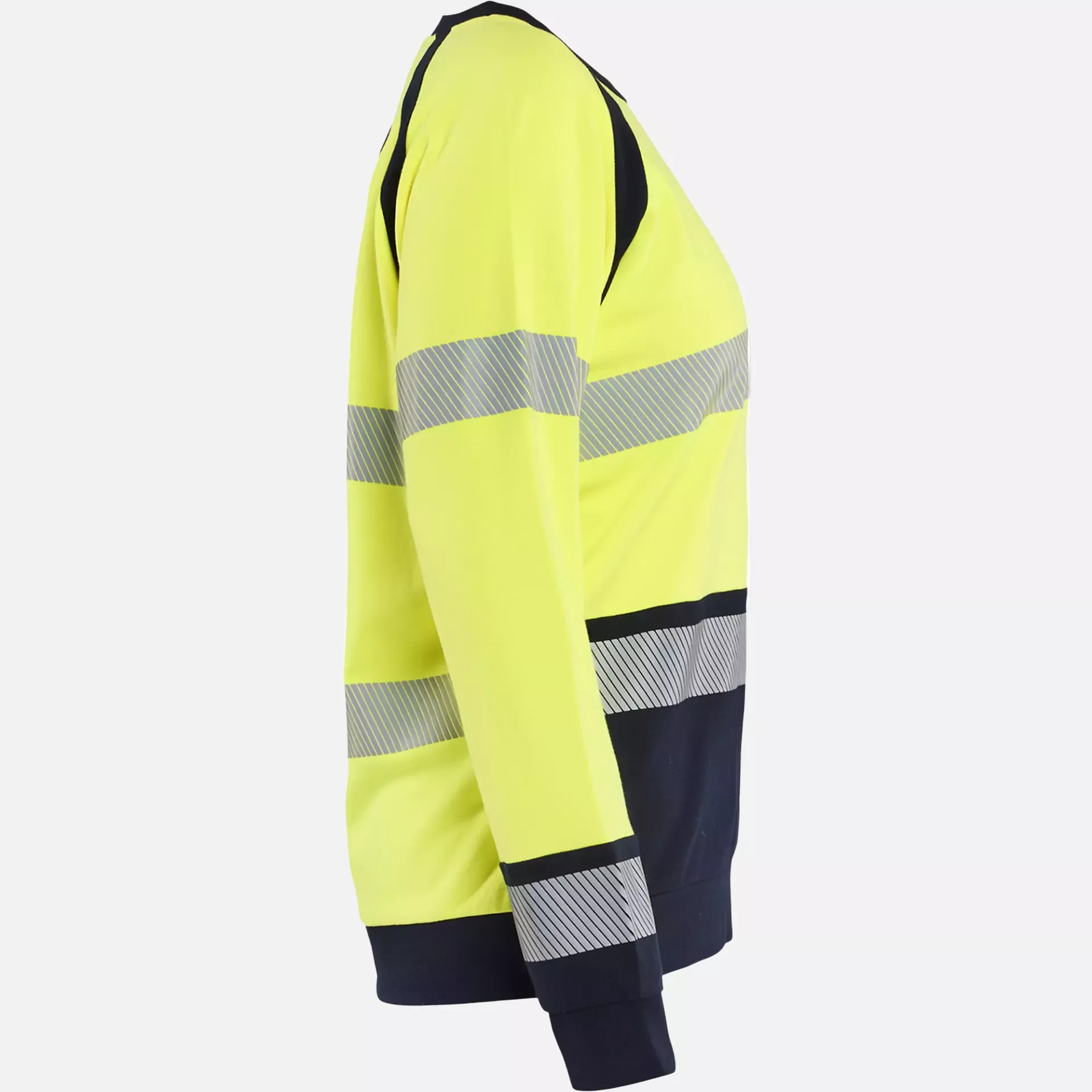 Blaklader 345417623389, Ladies Multinorm Sweatshirt, Yellow/Navy, image 2