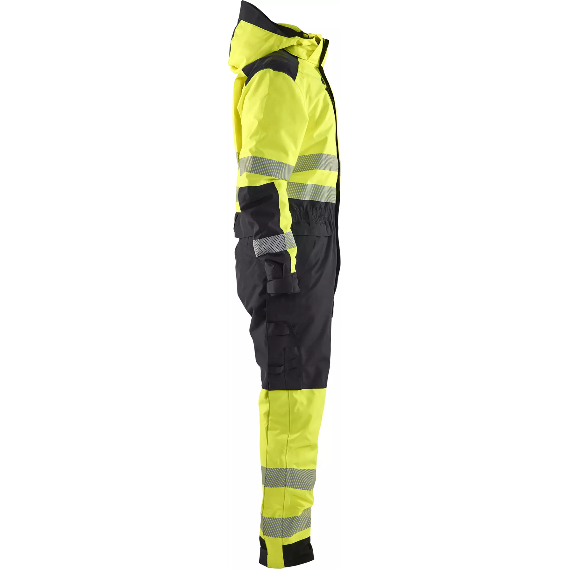 Blaklader 672519773399, High Vis Winter Coverall, Yellow/Black, image 2