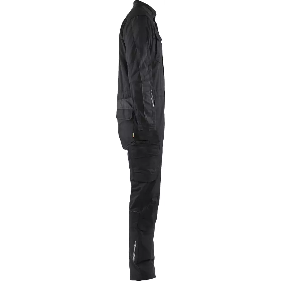 Blaklader 614418329998, Industry Stretch Coverall, Black/Dark Grey, image 2, gallery thumbnail
