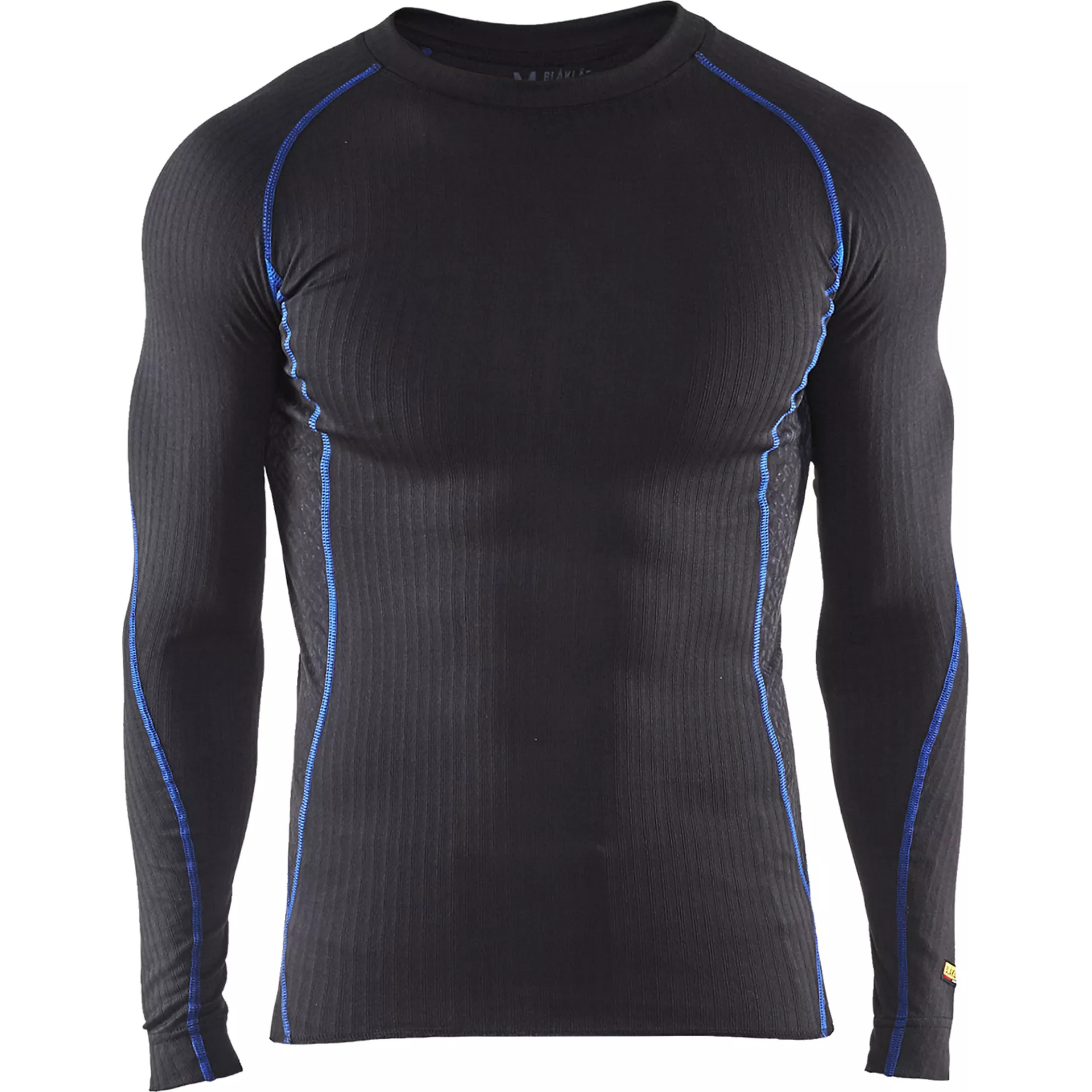 Blåkläder 470317079985, Undershirt Light, Black/Cornflower Blue, image 1