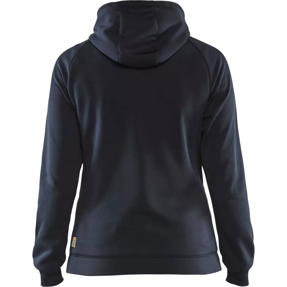 Blåkläder 346425268699, Ladies Hybrid Sweatshirt, Dark Navy/Black, image 4, gallery thumbnail