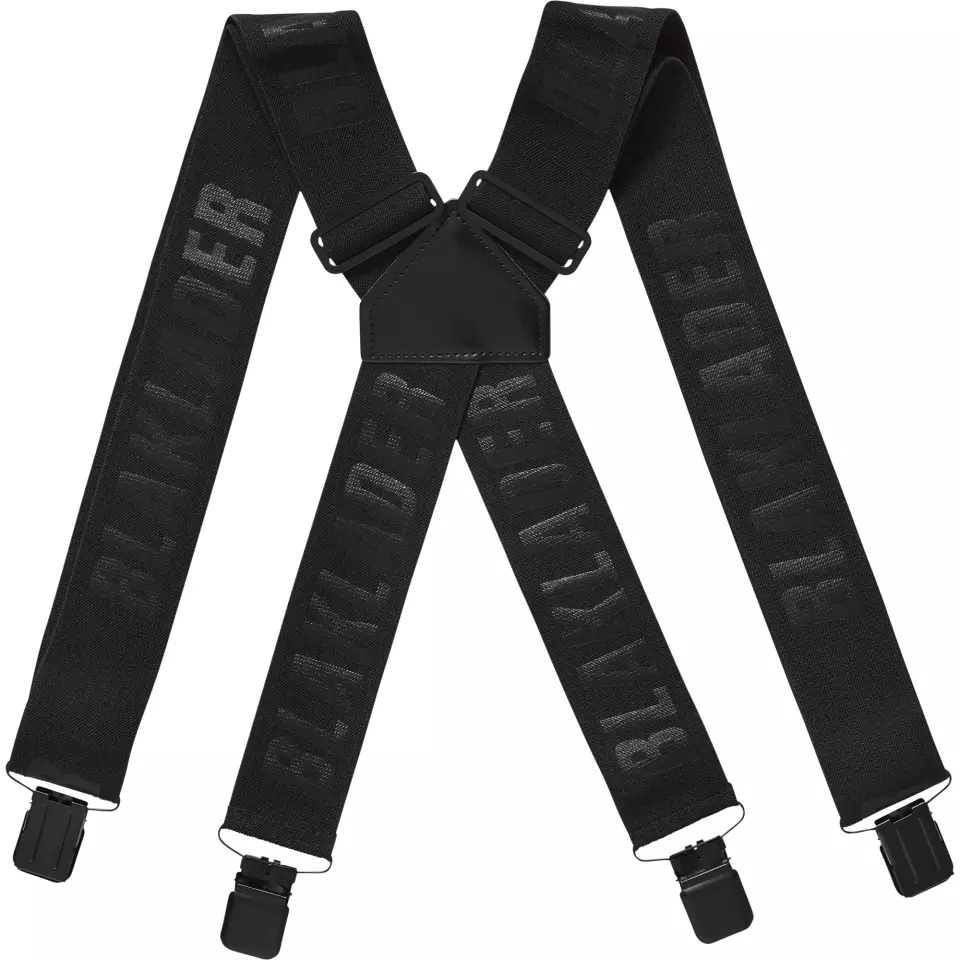 Blåkläder 400910069900, Braces, Black, image 1, gallery thumbnail