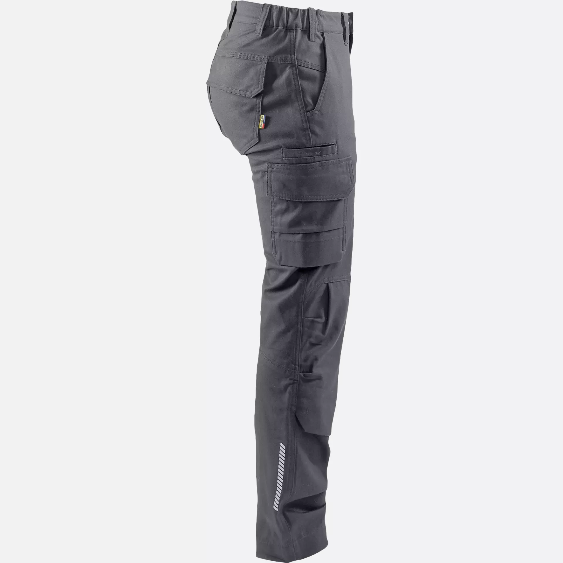Blaklader 710613449600, Ladies Stretch Industrial Work Trousers, Medium Grey, image 2