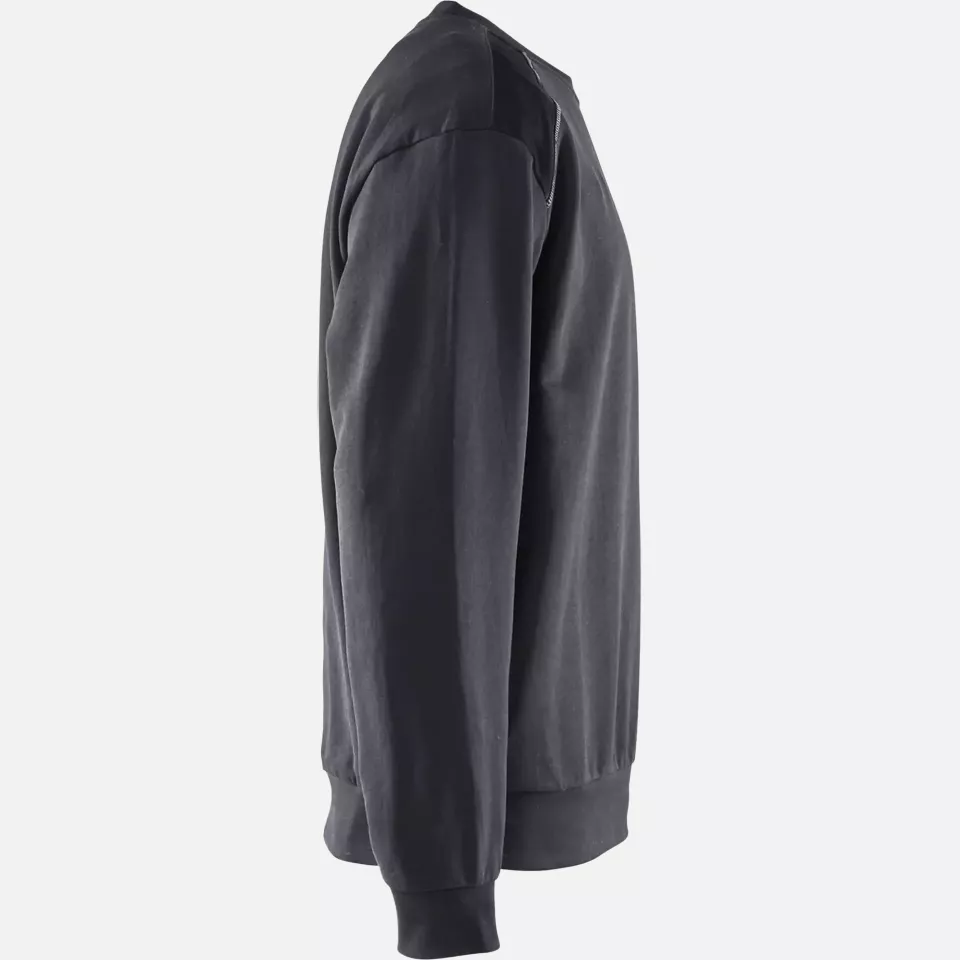 Blaklader 358011589699, Sweatshirt, Medium Grey/Black, image 2, gallery thumbnail